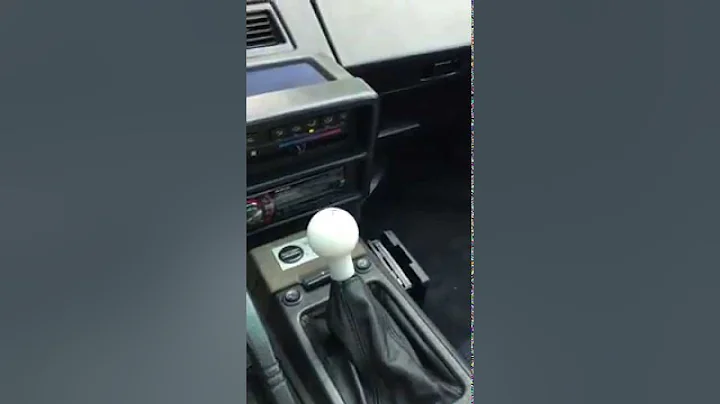 MR2 MK1 2zz shift gate + reverse