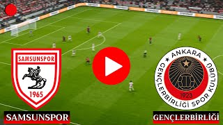 Samsunspor Gençlerbirliği Maçı İzle Trendyol Süper Lig - 2025 Maçı Özet Efootball 21