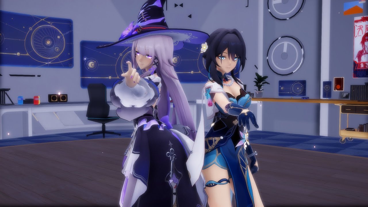 [Honkai: Star Rail MMD] T-ara - Sugar Free (The Herta x Ruan Mei)