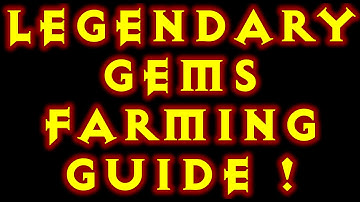 Diablo 3 Legendary Gem Farming Guide 2.1 Patch Hype!