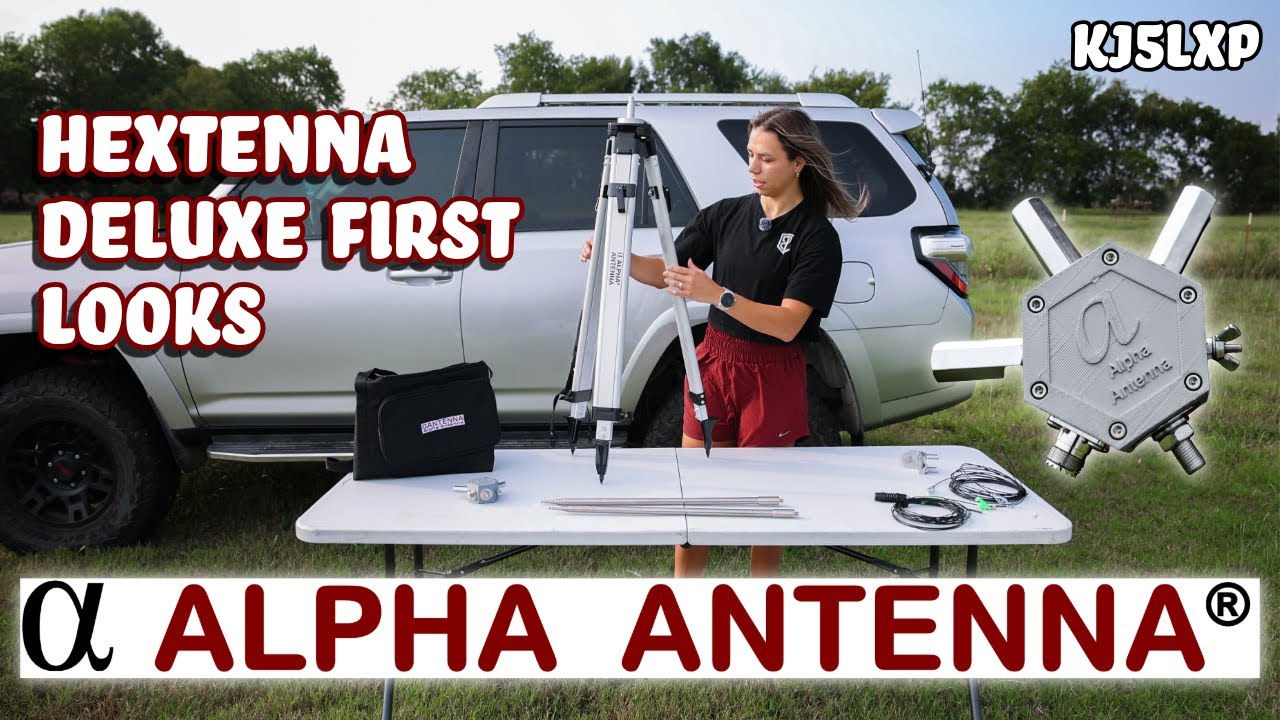 HexTenna Deluxe First Look | Portable HF/VHF/UHF Ham Radio Field Setup ...