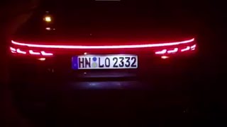 Lichter des neuen Audi A8 