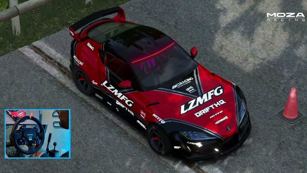 RIP Ears Adam LZ 4 Rotor a90 Supra ripping on touge and comp tracks - Impressions and first drift