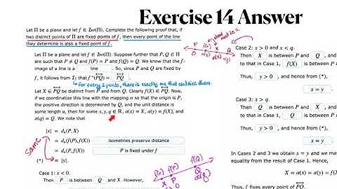 Fixed Points of Isometries 1