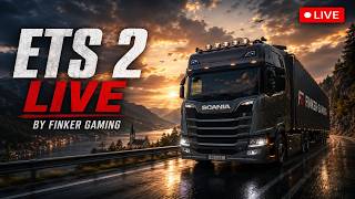 🔴🔥🚛 ETS 2 LIVE | Cinematic Trucking Journey | Finker Gaming
