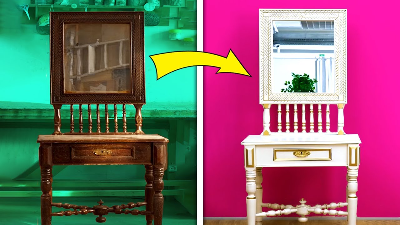 REVIVE OLD STUFF AMAZING DIY DECOR IDEAS TO REUSE OLD FURNITURE