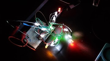 LED Sculpture Prototype With ESP328P Wifi