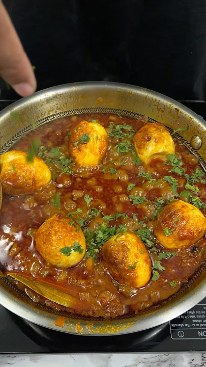 Dhaba Style Anda Curry ASMR Cooking #food #cooking #asmr #recipe #eggdish #eggrecipe #crunchytreats
