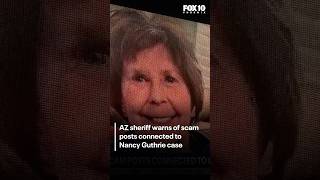 AZ sheriff issues new warning in Nancy Guthrie case | FOX 10 Phoenix