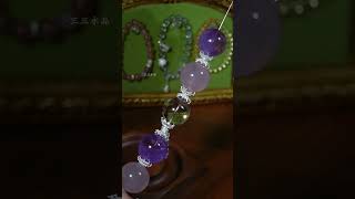 Chunky Sparkling Crystals ✨💎 So Satisfying#crystals #asmr #beads #diy #jewelry #handmade