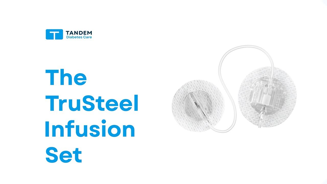 How to Insert a New TruSteel Infusion Set with a Tandem Insulin Pump