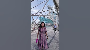 Thumbnail of #SingaporeWheel | #HelixBridge  | #Beautiful_city❤️❤️ #newsong #song #vacation #travellife