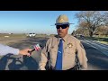 Reuben Jones of the California Highway Patrol talks about the fatal crash on Eight Mile Road