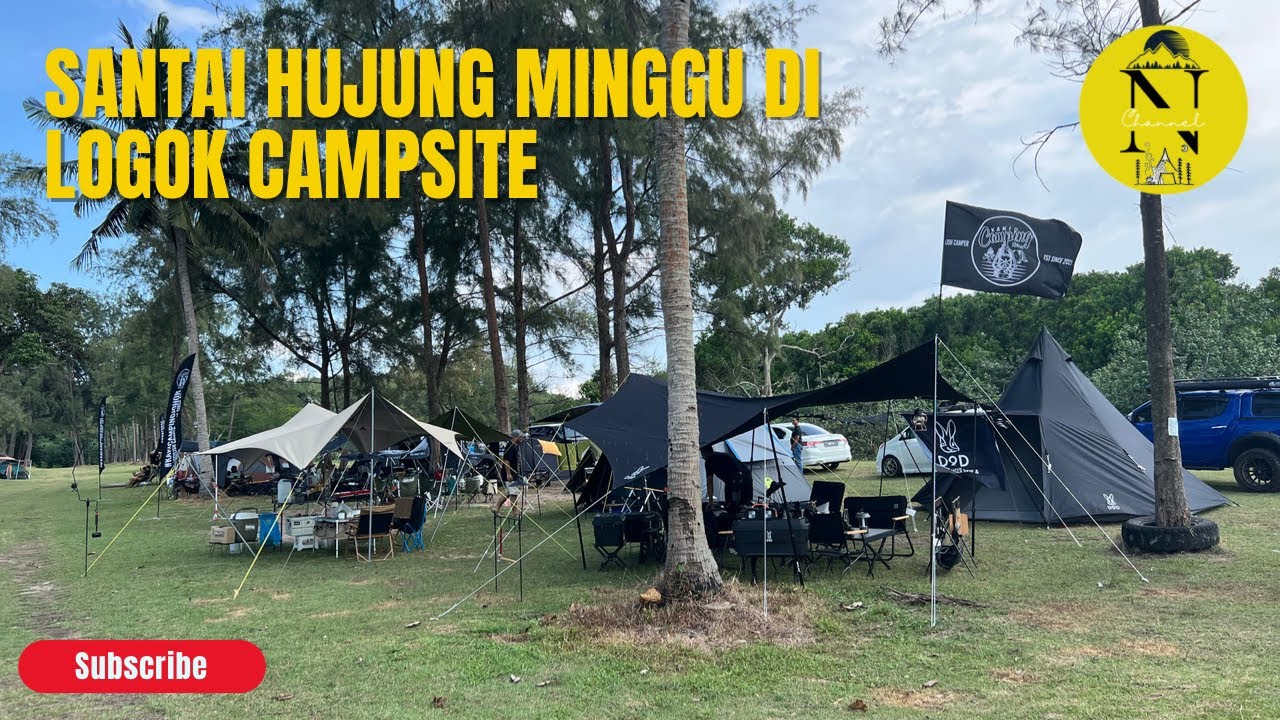 #Vlog Camping di Logok Campsite untuk kali yang ke-3 #familycamping#campingjohor#kakicampingjohor