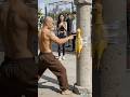 One-Finger Zen Shattering Stone Pillar #kungfu #funny #unbelievable#kongfu#squeaky chicken