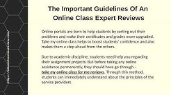 Why Students Generally Take An Online Class Expert Reviews?