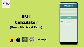 Build A BMI Calculator Application Using React Native & Expo | Project & Tutorial For Beginners screenshot 3