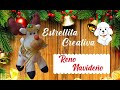 Reno Ruffo Navideño TUTORIAL  "moldes incluidos"