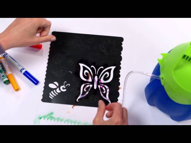 Marker Airbrush de Crayola (test + concours)