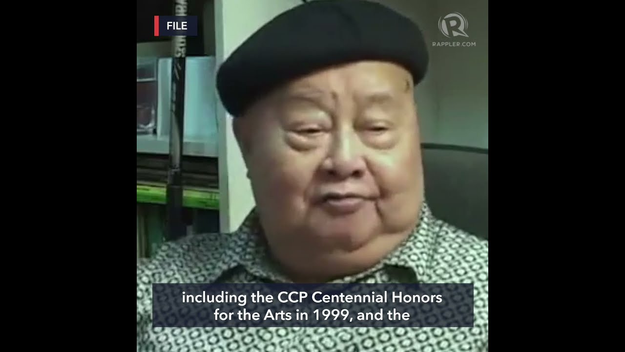 National Artist F Sionil Jose dies at 97