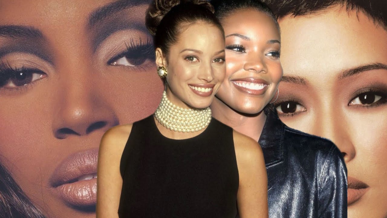 the mesmerizing glamour and charisma of the 90s woman.