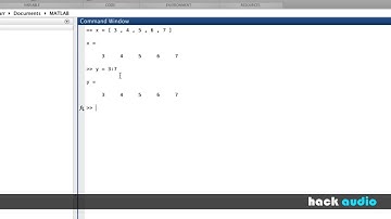 Hack Audio: Creating Arrays