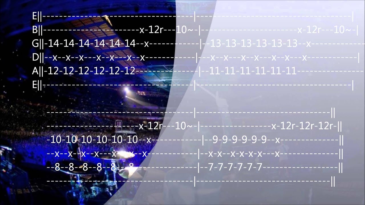 Muse Hysteria Tab YouTube