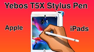 How to use the YEBOS T5X capacitive pen for Apple iPads (Tech)