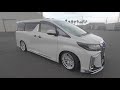 アルファード30系後期のカスタムです！車高は落とし過ぎず高過ぎずのファミリカー仕様！