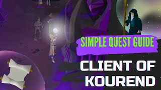 Client of Kourend - 2023 OSRS Easy Quest Guide
