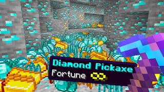 Minecraft UHC but with INFINITE Fortune..