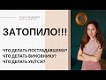 Затопило! Что делать?