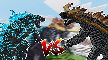 Blue Evo Godzilla Vs Netsu | Minecraft Mob battle | Minecraft | Zhasian