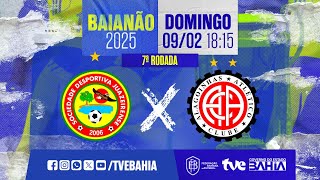 Thumbnail for JUAZEIRENSE 0 X 1 ATLÉTICO | PARTIDA COMPLETA | BAIANÃO 2025 | #BaianãoNaTVE | 09/02/2025