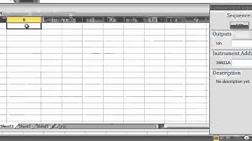 Controlling a Digital Multimeter with Excel and Command Expert
