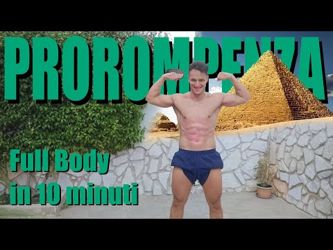 PIRAMIDE PROROMPENTE (FULL BODY IN 10 MINUTI) | PROROMPENZA EP3