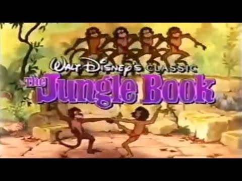 The Jungle Book demo vhs promo 1991