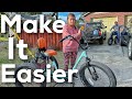 She's Getting It! - 15 Year Old With Autism Learning To Ride Her Bike