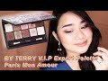 BY TERRY VIP EXPERT PALETTE PARIS MON AMOUR DEMO, SWATCHES, 2 LOOKS ♡