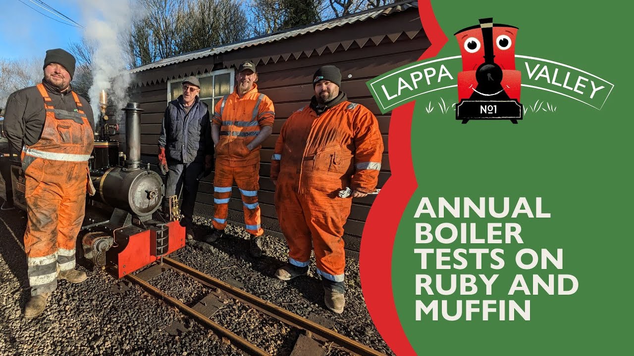 Annual Boiler tests on Muffin and Ruby
