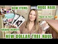 DOLLAR TREE HAUL |HUGE| BRAND NAME ITEMS|AMAZING FINDS|NEW