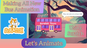 Making Bus Animation In Scratch  || Easy Tutorial Tips