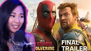 Deadpool & Wolverine | Final Trailer + the other trailers | Reaction! ❤️💛