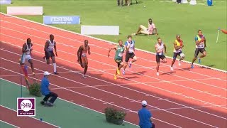 Paris Charléty 2013 : Finale 100 m M (Jimmy Vicaut en 9''95)