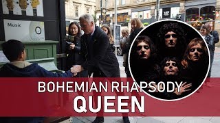 Bohemian Rhapsody Piano Cover on Streets of Manchester Cole Lam