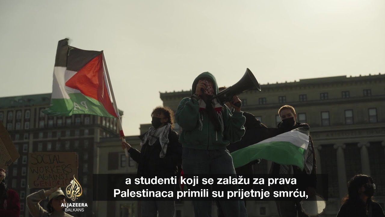 قمع الاحتجاجات المؤيدة للفلسطينيين في جامعة كولومبيا | الجزيرة العالمية