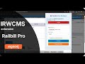 How to record entries in IRWCMS eMBook with Railbillpro - bulk upload | Kannada