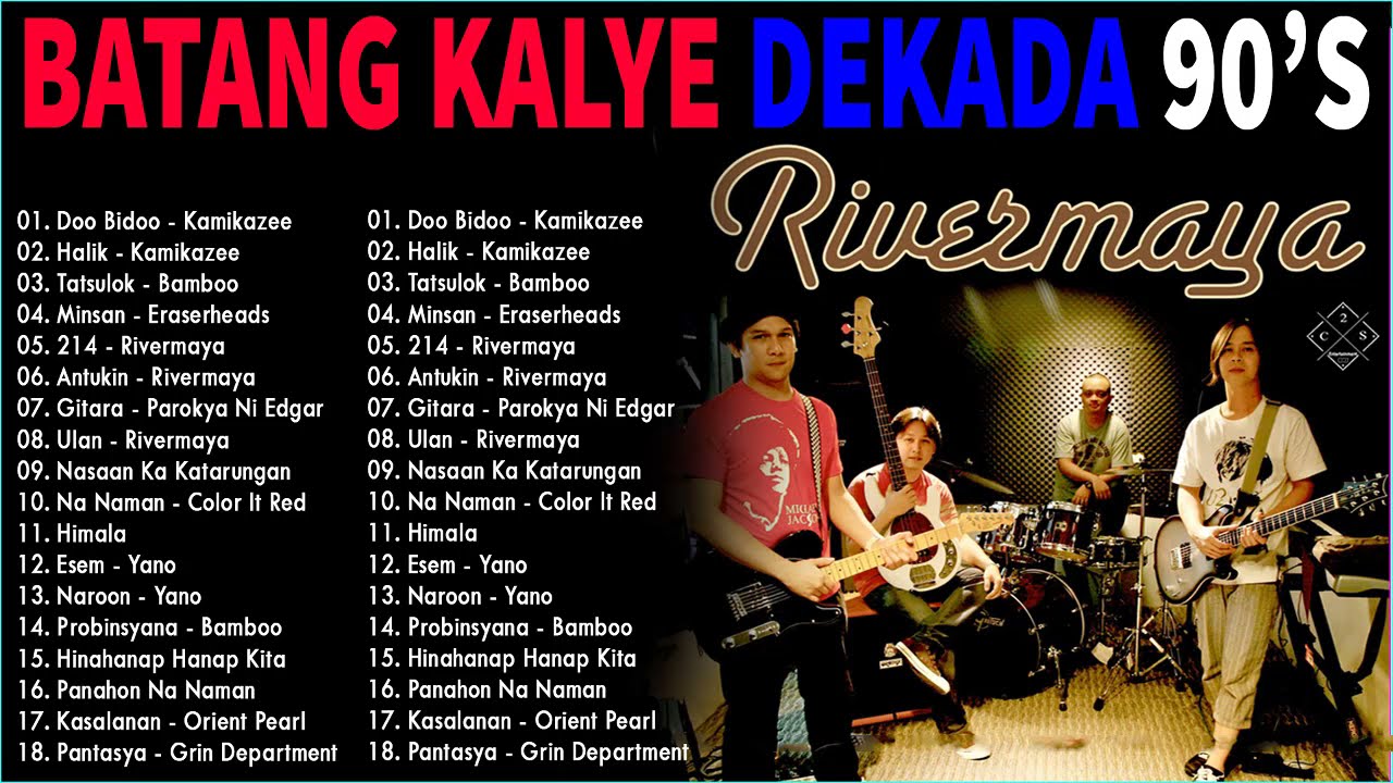 Parokya Ni Edgar, Eraserheads, Rivermaya, Siakol, Aegis, Asin Tunog