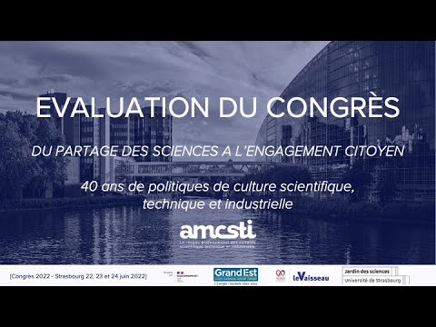 Congrès de l'Amcsti 2022 - Evaluation du Congrès