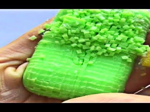 Soap Cutting and Soap Crushing ! Relaxing Sounds ! ( no talking ) Satisfying ASMR Video !